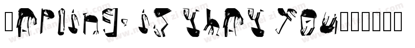 Darling, is that you字体转换